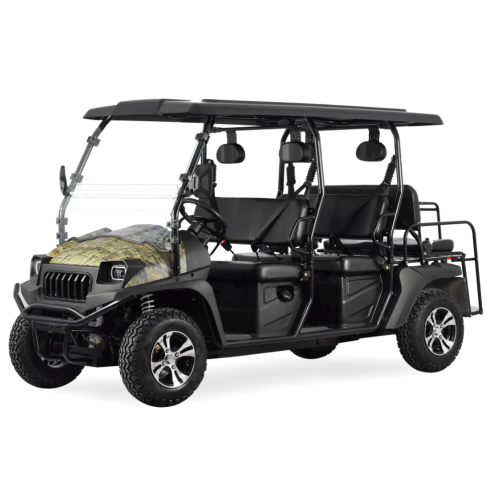 400cc 4 posti a sedere EFI Camo Golf Cart